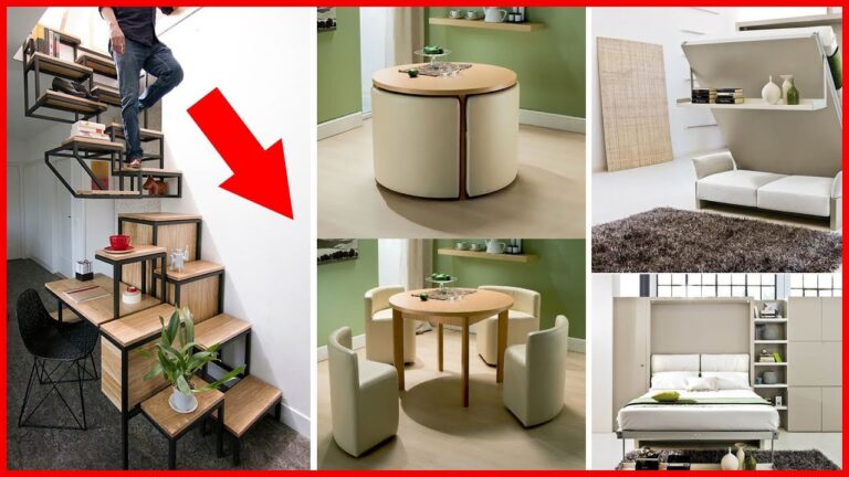 Maximiza el espacio en tu hogar con muebles multifuncionales