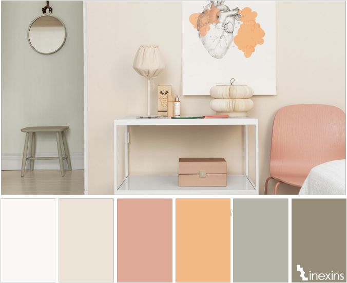 Elige la paleta de colores perfecta para cada habitación de tu hogar